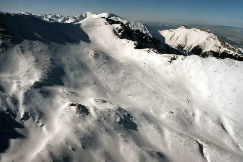 Kasprowy Wierch, Czerwone Wierchy i Giewont od wschodu