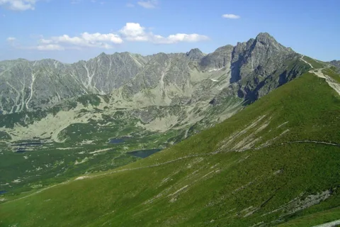 Z Kasprowego na Tatry Wysokie
