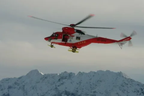 Helikopter w akcji