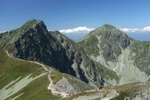Lucne sedlo Banikov Banikovska kopa Banikovske sedlo Pachola Spalene sedlo