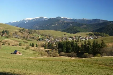 Velke Borove Holica Zapadne Tatry z Chotara