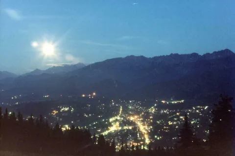 Zakopane nocą