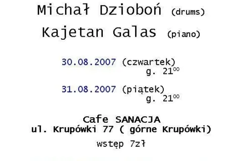 Koncert w Cafe SANACJA