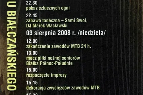 XII FESTYN BIAŁCZAŃSKI