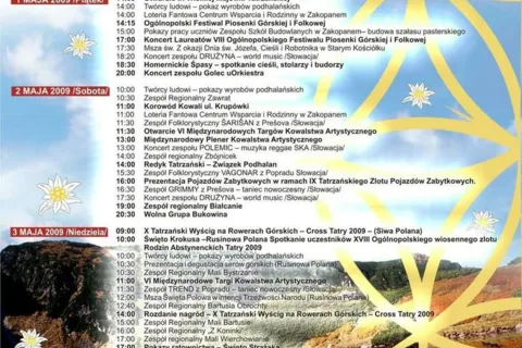 IX WIELKA TATRZAŃSKA MAJÓWKA