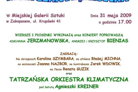 Koncert Tatrzańskiej Orkiestry Klimatycznej