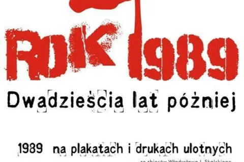 Rok 1989 na plakatach i drukach ulotnych