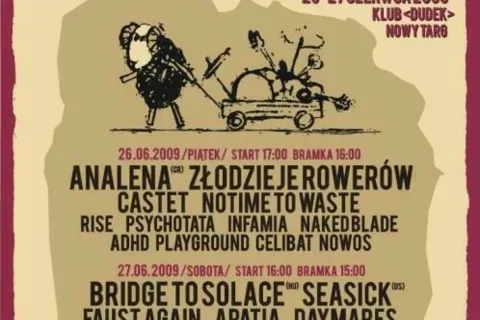 Ferment Fest - festiwal z okazji 20-lecia sceny hard core i punk w Nowym Targu