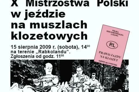 Mistrzostwa Polski w jeździe na muszlach klozetowych