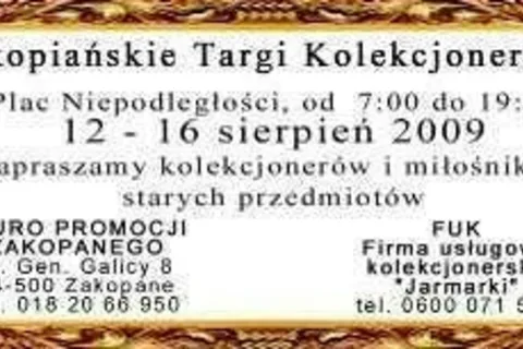 Zakopiańskie Targi Kolekcjonerskie