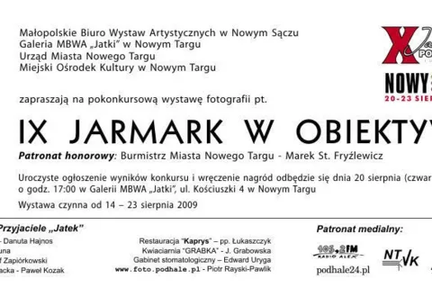 Wernisaż - IX JARMARK W OBIEKTYWIE