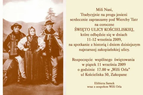 Dzień ulicy Kościeliskiej