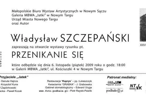 Otwarcie wystawy rysunku pt. PRZENIKANIE SIĘ