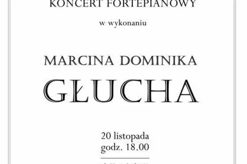 Dominik Głuch - Koncert fortepianowy