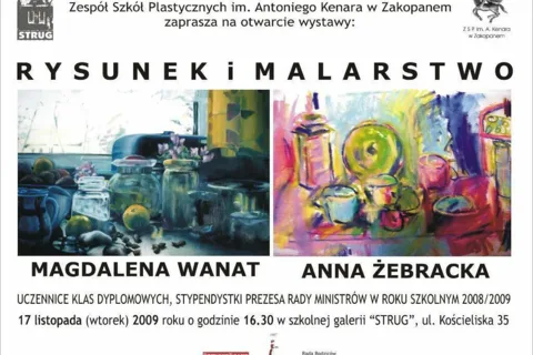 Wernisaż wystawy "Rysunek i malarstwo"