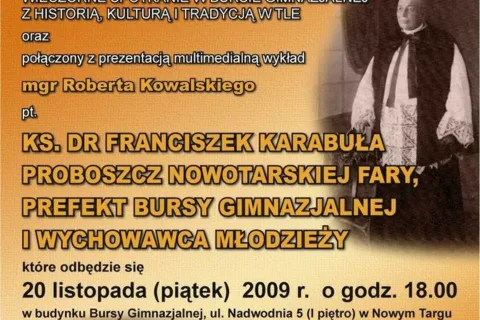 Ks. Dr Franciszek Karabuła – proboszcz i polityk