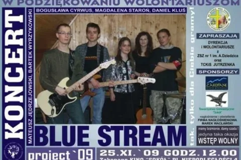 Blue Stream w podziękowaniu wolontariuszom