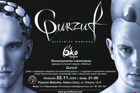 Gurzuf - niezwykły duet z Białorusi wystąpi w Rabce