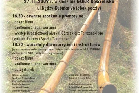 Promocja filmu edukacyjnego „Podhalańskie Instrumenty Pasterskie”