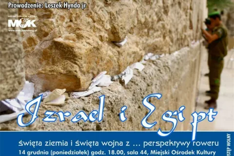 Fotoprelekcja Izrael i Egipt: święta ziemia i święta wojna z perspektywy roweru