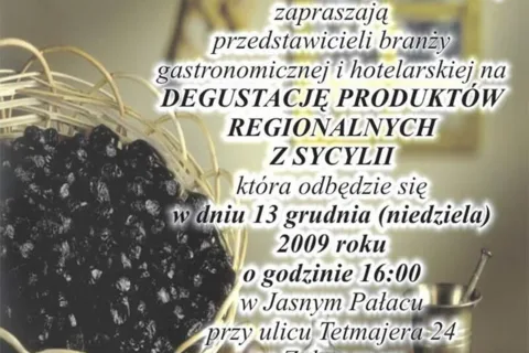 Degustacja produktów regionalnych z Sycylii