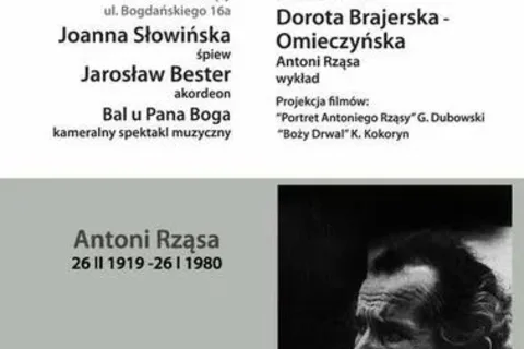 Jubileusz 30-lecia śmierci Antoniego Rząsy