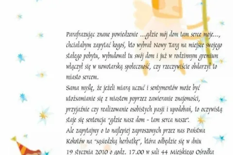Spotkanie z cyklu "coby wyonacyć starość"