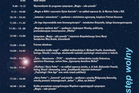 Sympozjum "Magia - cała prawda"