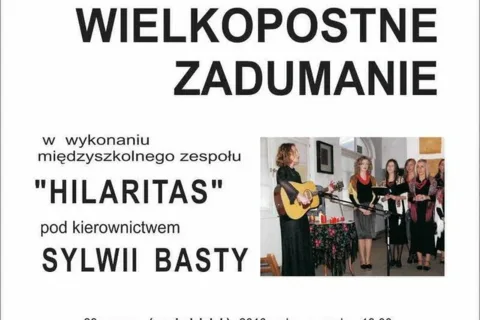 Koncert wielkopostny w wykonaniu zespołu "Hilaritas"