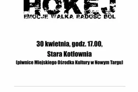 Otwarcie wystawy fotografii Tadeusza Bącala "Hokej"