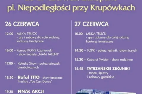 Finał akcji „Milka. Razem dla Tatr!”