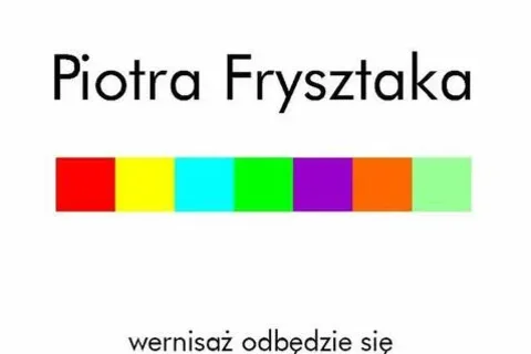 Otwarcie wystawy Piotra Frysztaka
