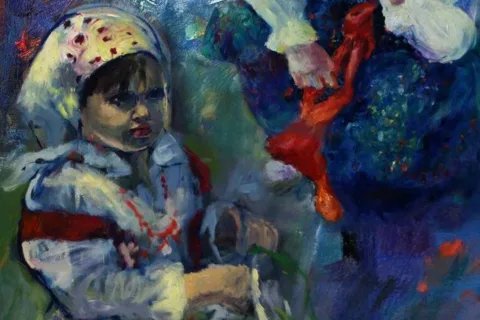 Wernisaż wystawy malarstwa i tkaniny Moniki Stanisławskiej Pitoń