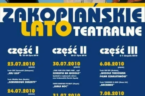 „3 Zakopiańskie Lato Teatralne”