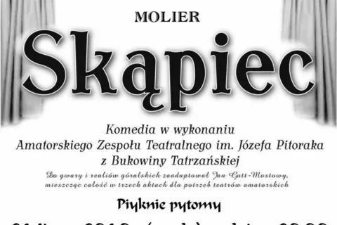 Molier - "SKĄPIEC" w Domu Ludowym