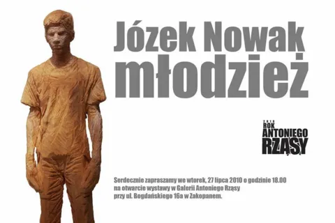 Otwarcie wystawy Józka Nowaka "młodzież"