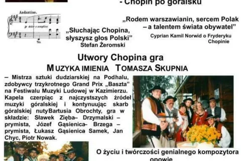 "Sercem Polak", czyli Chopin po góralsku