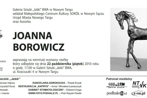 Wernisaż wystawy rzeźby Joanny Borowicz