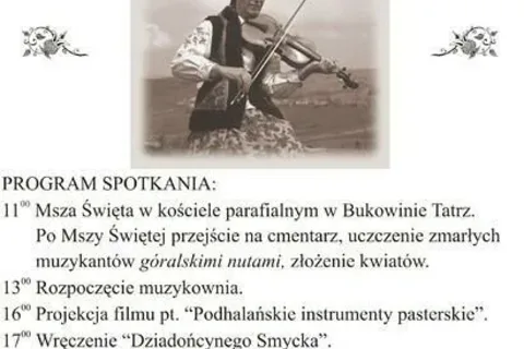 V Jubileuszowe Spotkania Muzyk Podhalańskich „Dziadońcyne Granie”