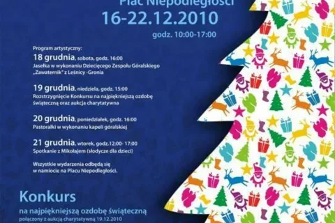 Kiermasz Bożonarodzeniowy w Zakopanem