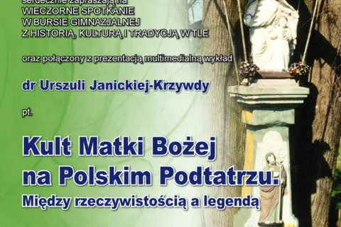 Wykład dr Urszuli Janickiej Krzywdy w Bursie Gimnazjalnej