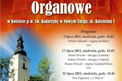 Letnie Koncerty Organowe w Nowym Targu