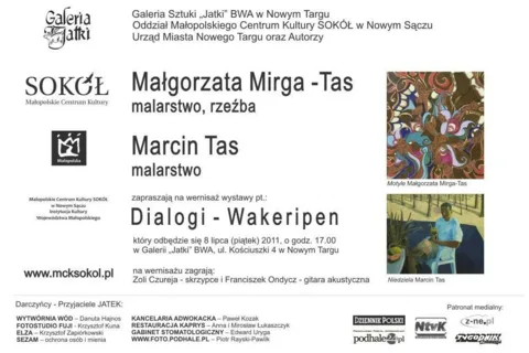 Dialogi – Wakeripen w Galerii Sztuki „Jatki” BWA w Nowym Targu