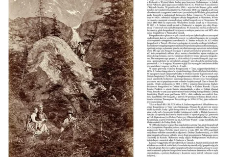Wystawa plenerowa „Fotografie tatrzańskie Awita Szuberta 1837-1919”