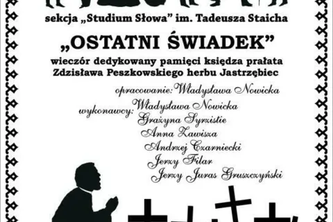 Spektakl Towarzystwa Miłośników Teatru im. Heleny Modrzejewskiej