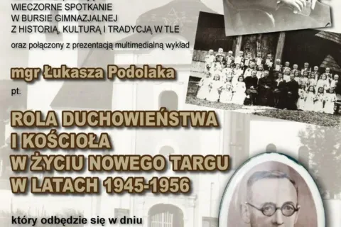 WIECZORNE SPOTKANIE W BURSIE GIMNAZJALNEJ Z HISTORIĄ, KULTURĄ I TRADYCJĄ W TLE