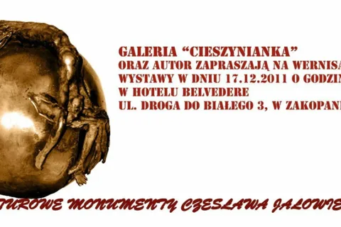 Wernisaż wystawy pt. „Miniaturowe Monumenty” Czesława Jałowieckiego