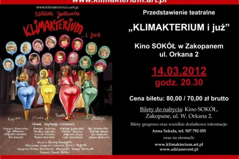 Spektakl "Klimakterium i już"