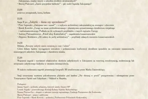 Obchody Międzynarodowego Dnia Ochrony Zabytków