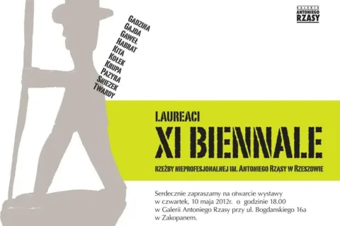 Wernisaż wystawy LAUREACI XI BIENNALE RZEŹBY NIEPROFESJONALNEJ IM. ANTONIEGO RZĄSY W RZESZOWIE